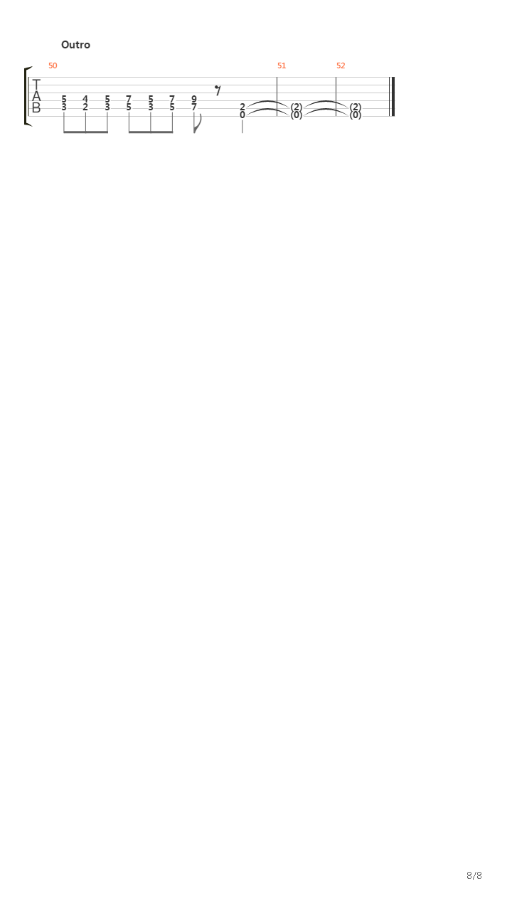 Panzerkommando吉他谱