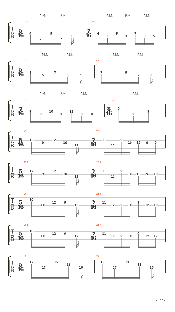 Metropolis Part 1 The Miracle And The Sleeper吉他谱