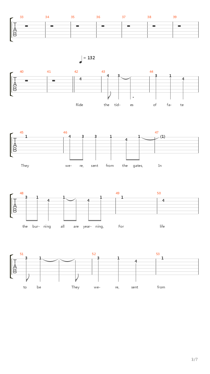 The Great Gates Of Kiev吉他谱