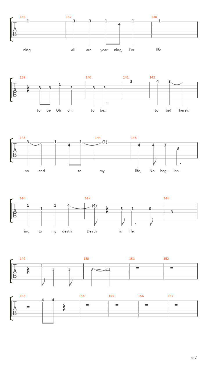 The Great Gates Of Kiev吉他谱