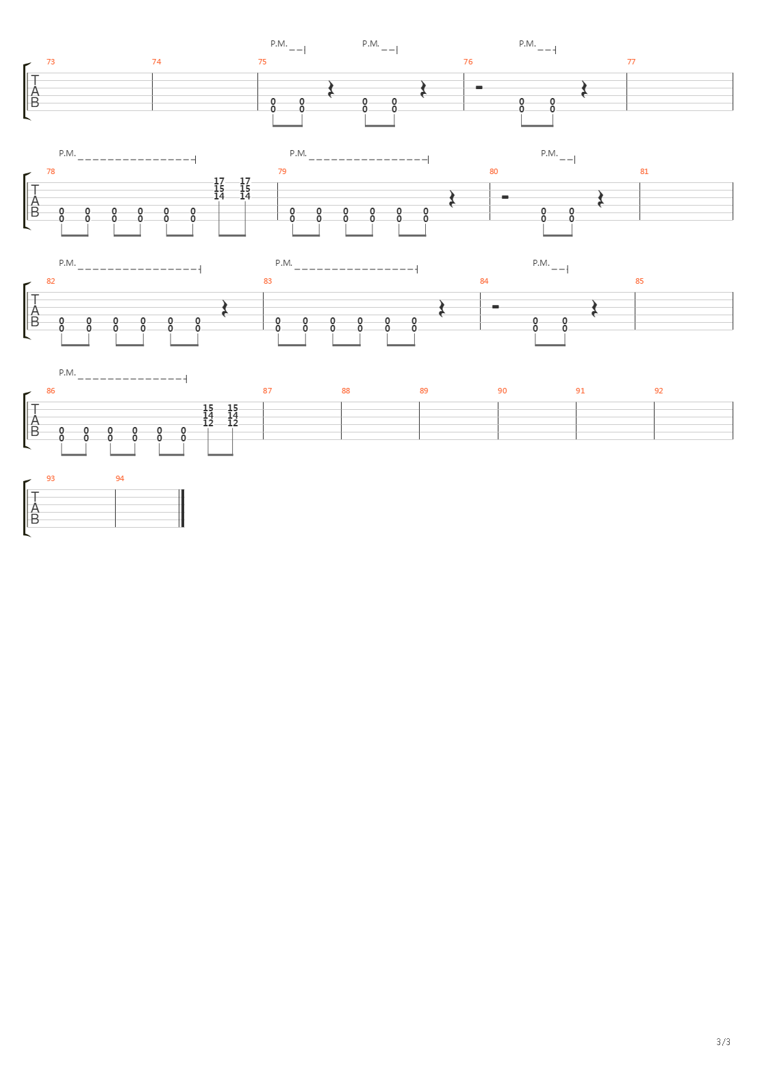 Torch吉他谱