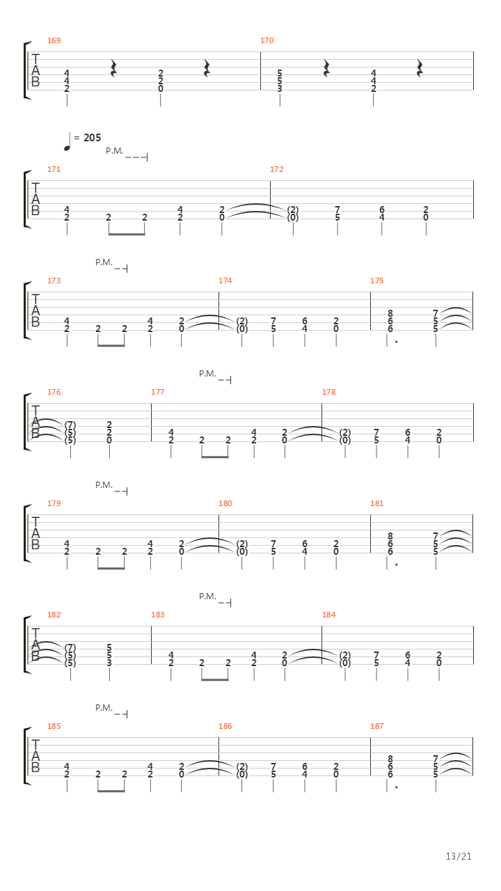 Prelude To Ruin吉他谱