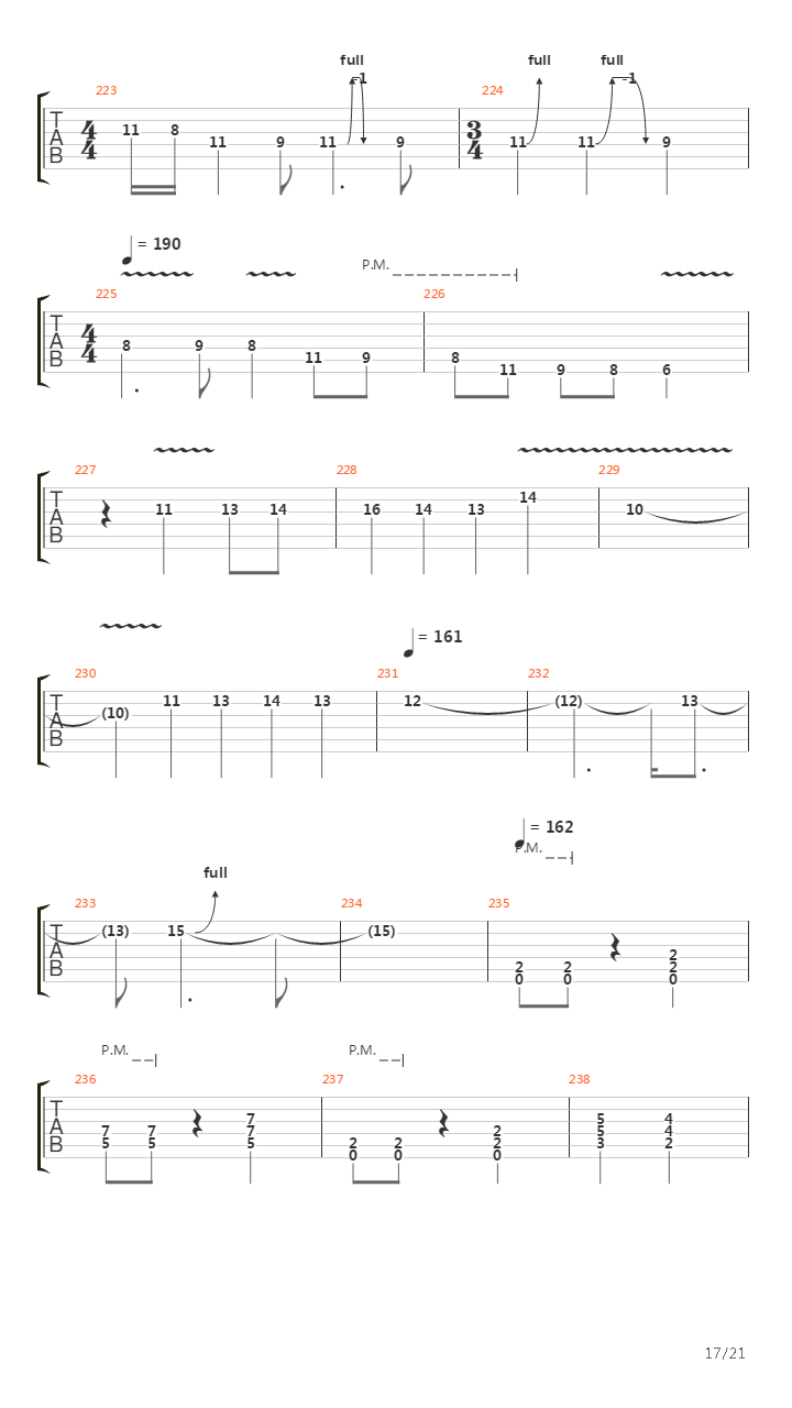 Prelude To Ruin吉他谱