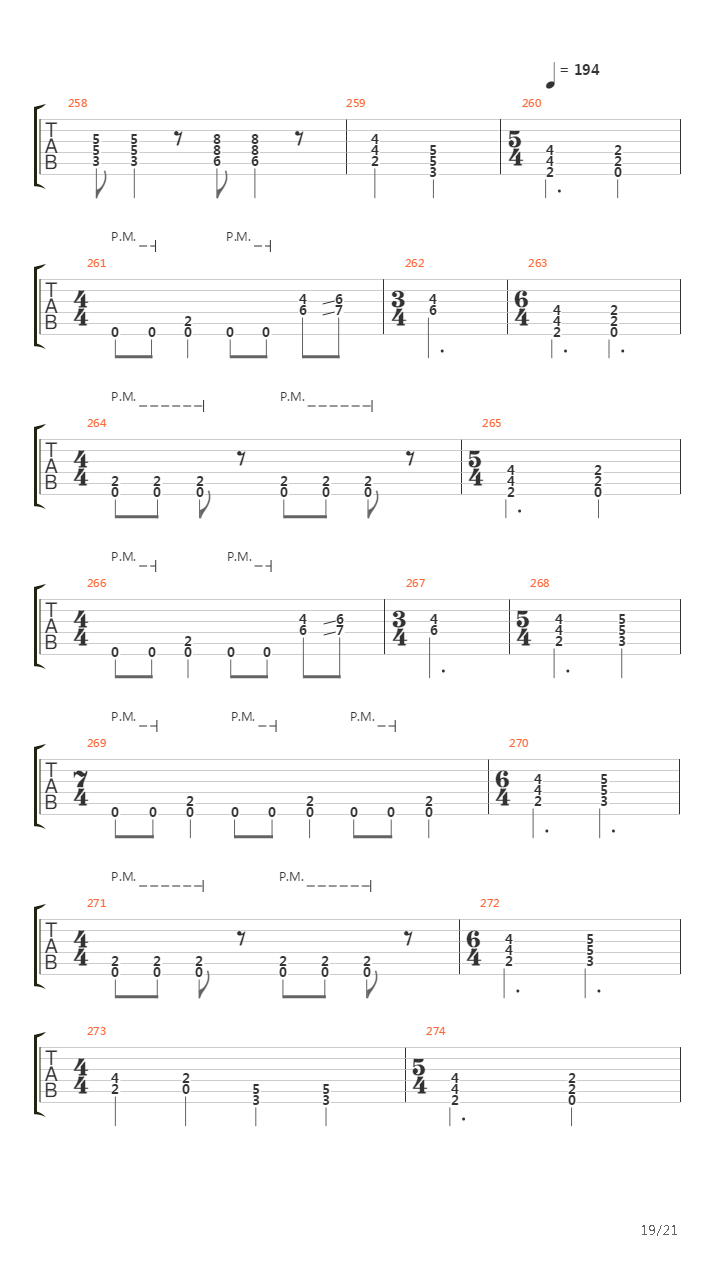 Prelude To Ruin吉他谱