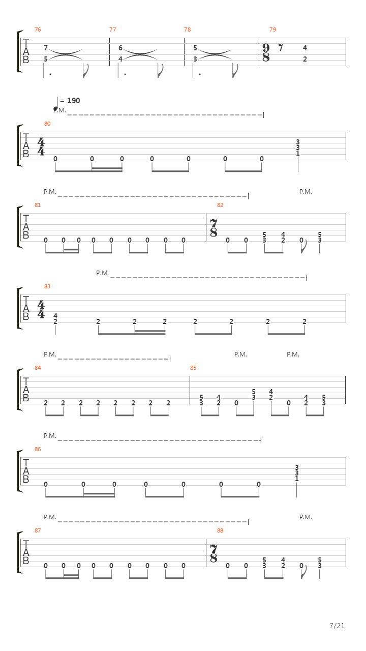 Prelude To Ruin吉他谱