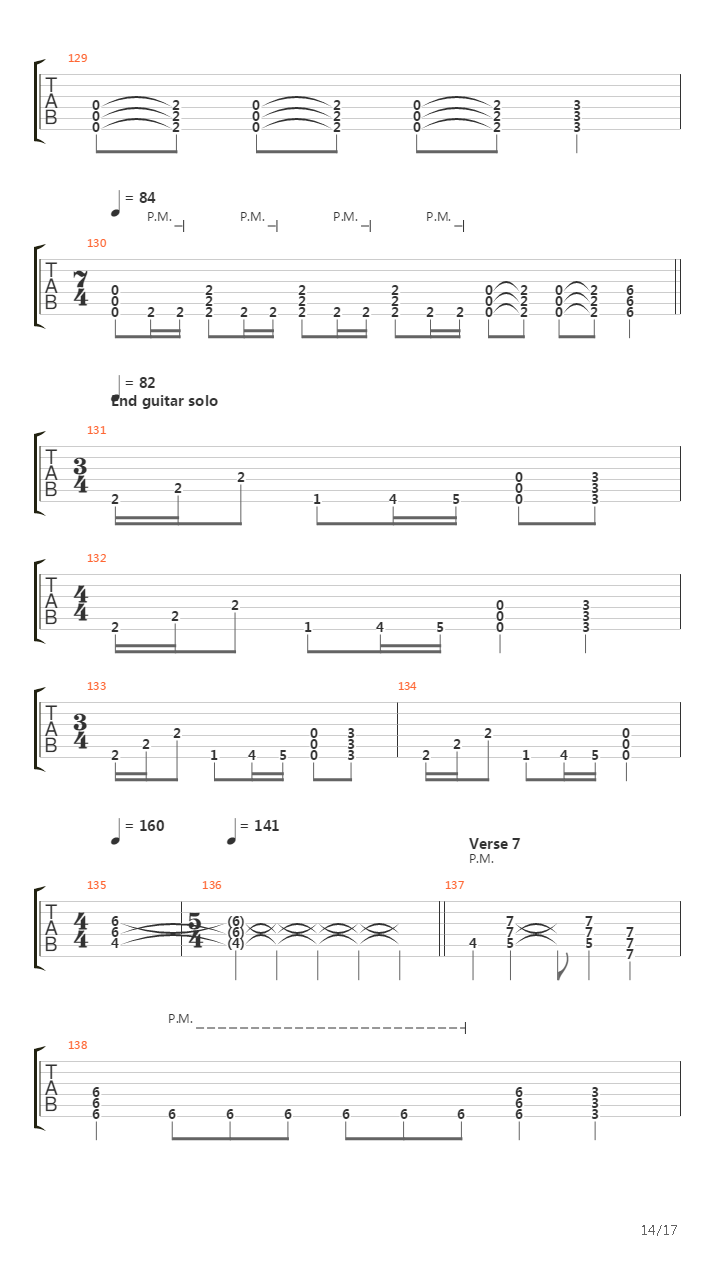 The Sorceress吉他谱