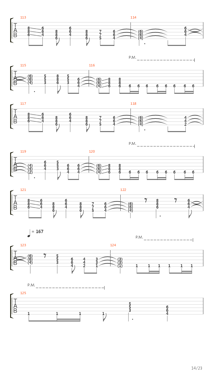 Without A Trace吉他谱