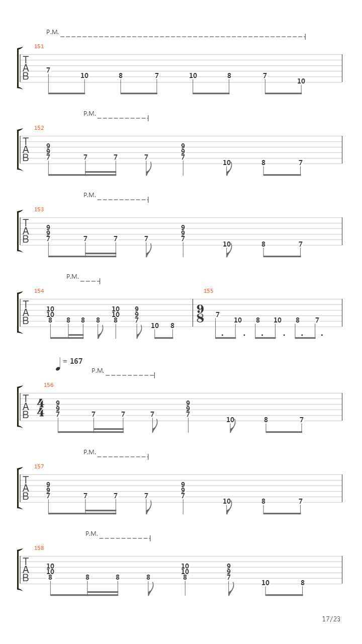 Without A Trace吉他谱