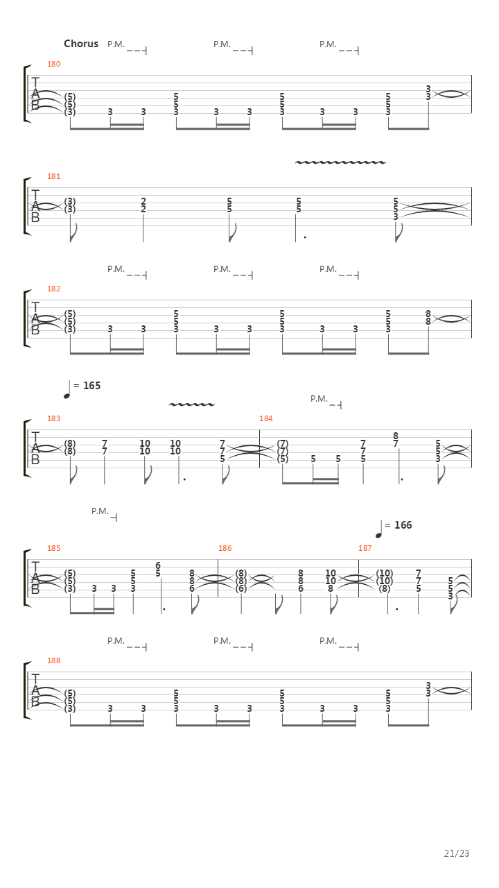 Without A Trace吉他谱