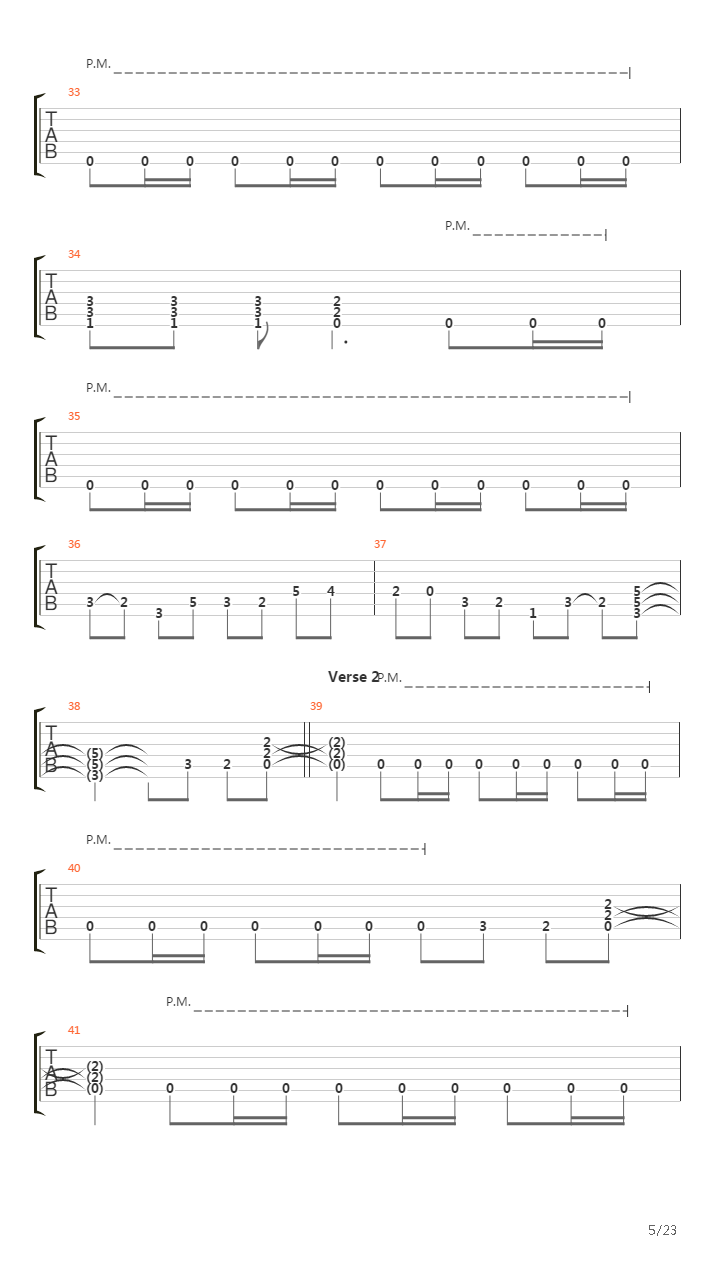 Without A Trace吉他谱