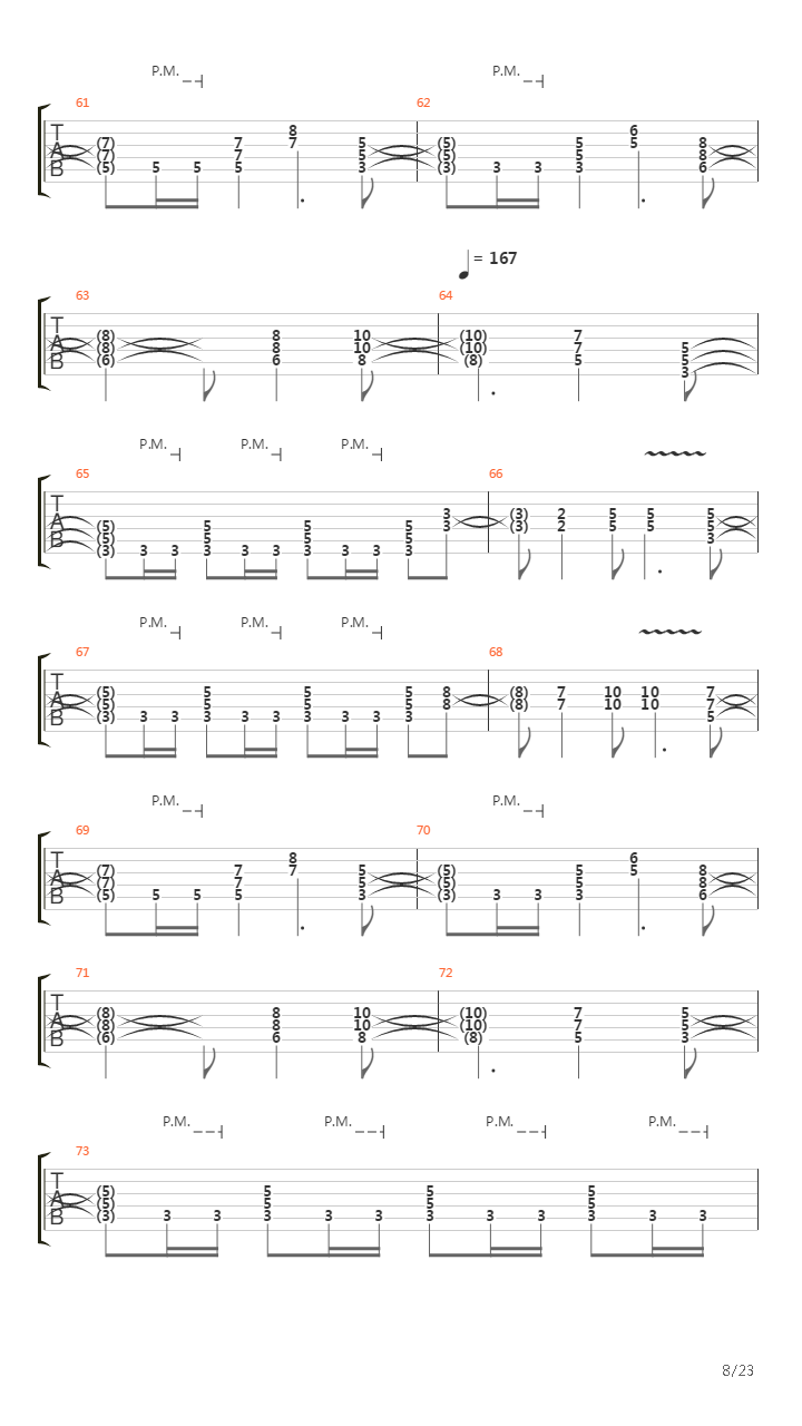 Without A Trace吉他谱