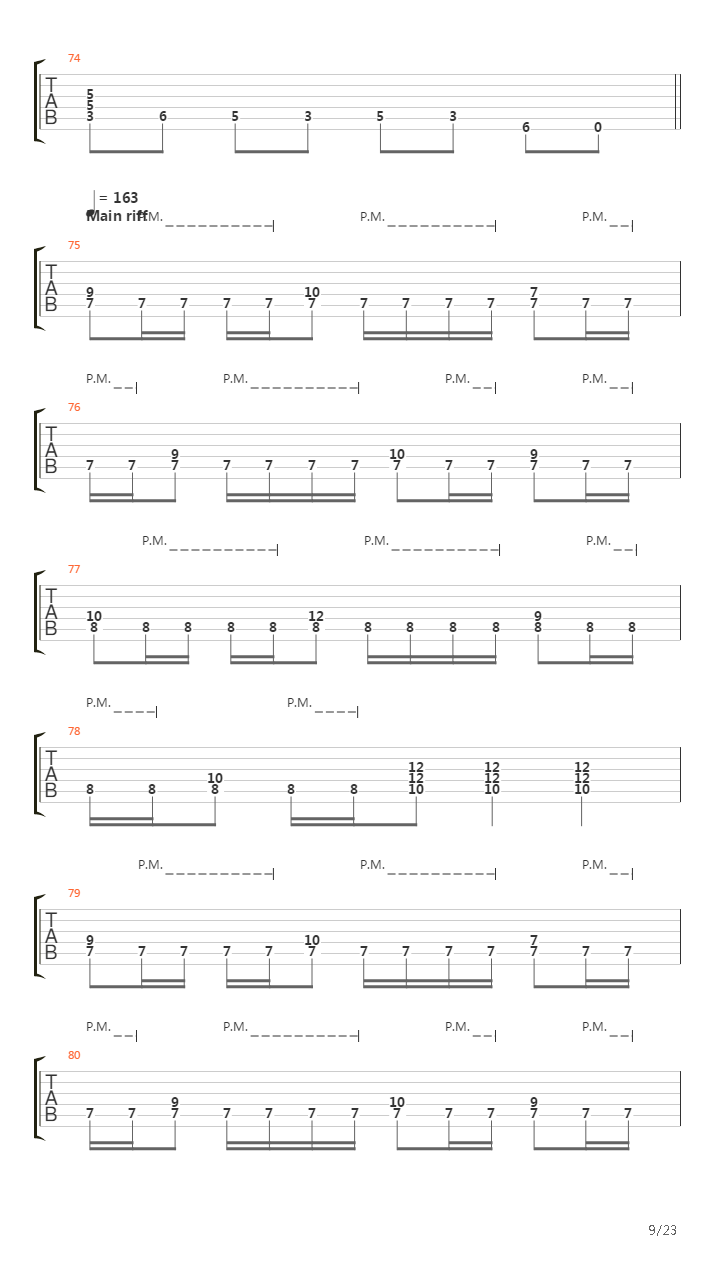 Without A Trace吉他谱