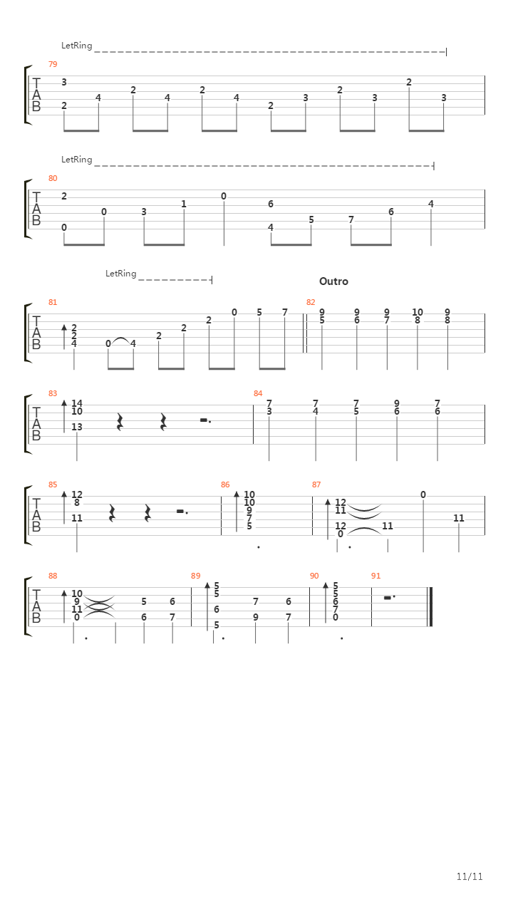 Liebestraum 3吉他谱