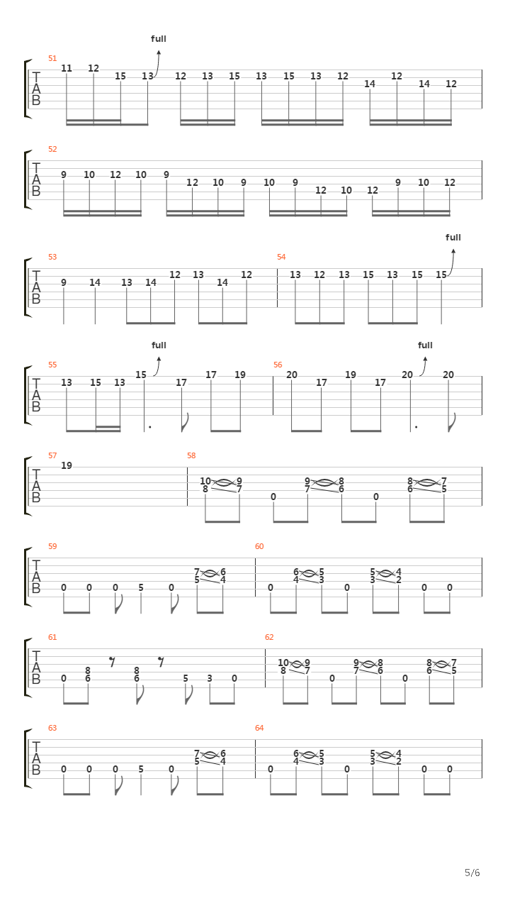 Syu Demonstration 1吉他谱