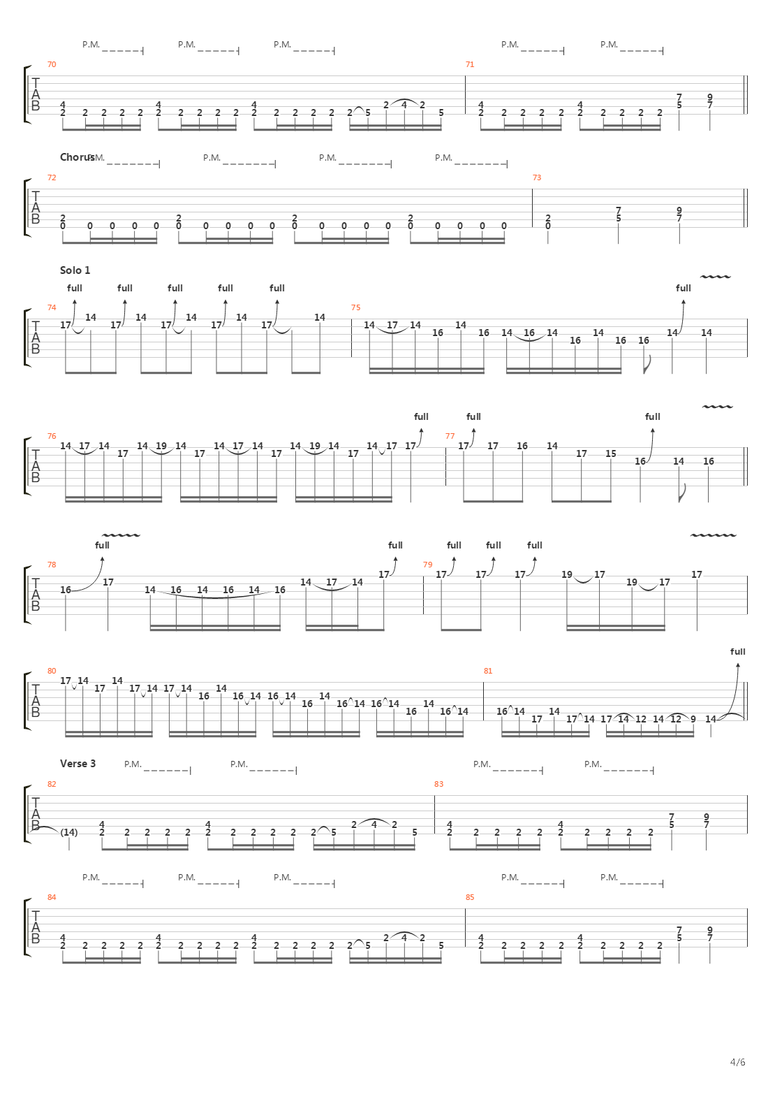 Black Writs吉他谱