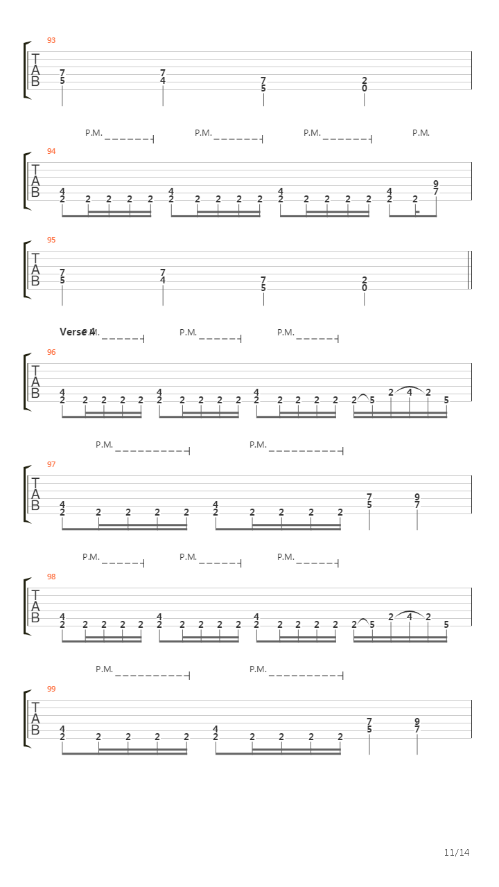 Black Writs吉他谱