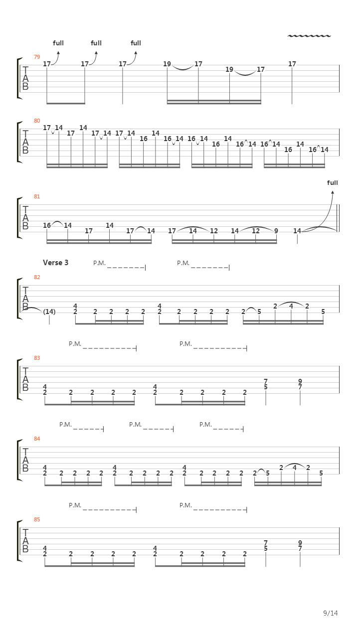 Black Writs吉他谱