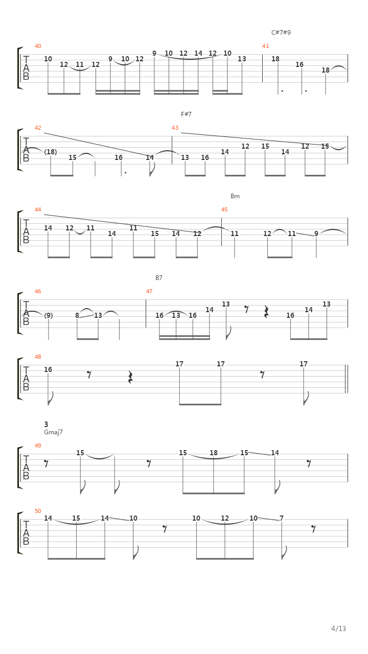 Spain吉他谱