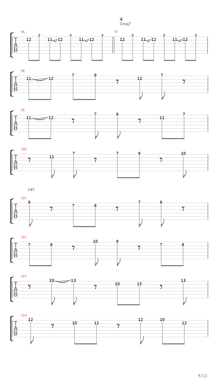 Spain吉他谱