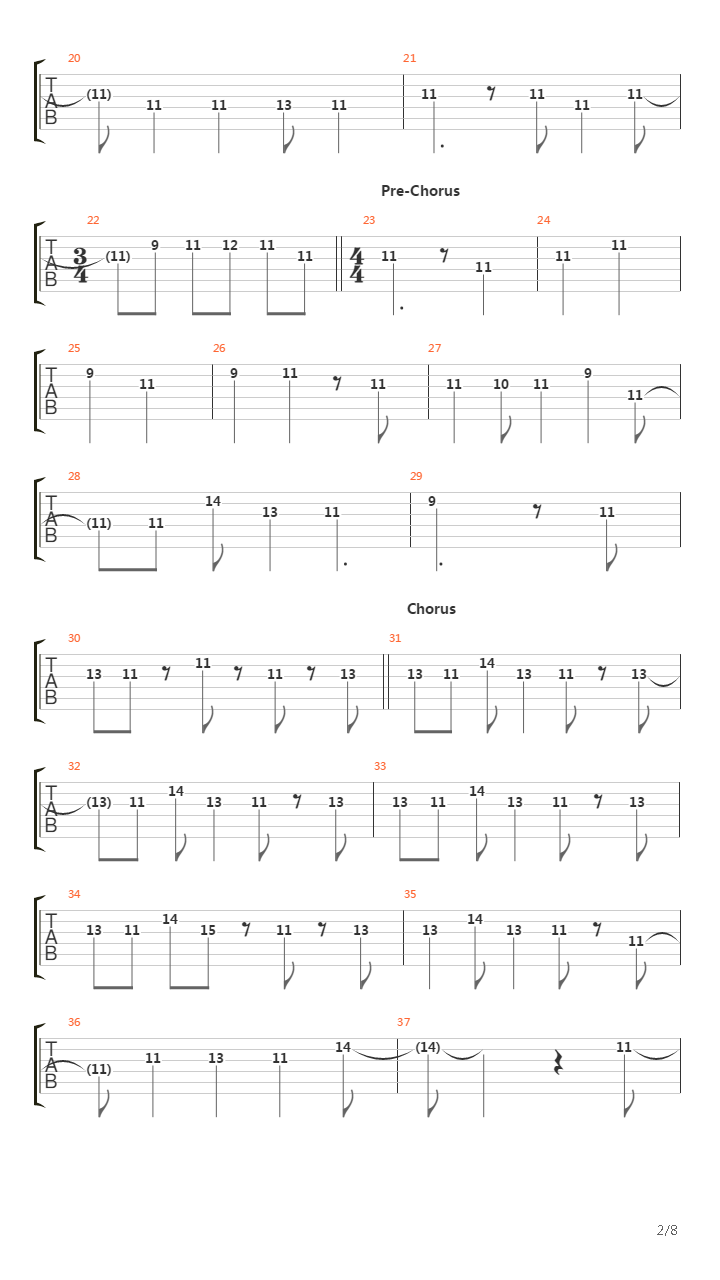 39 Ver 2吉他谱