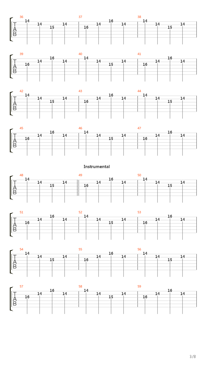 Calc吉他谱