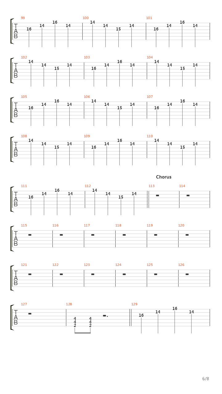 Calc吉他谱