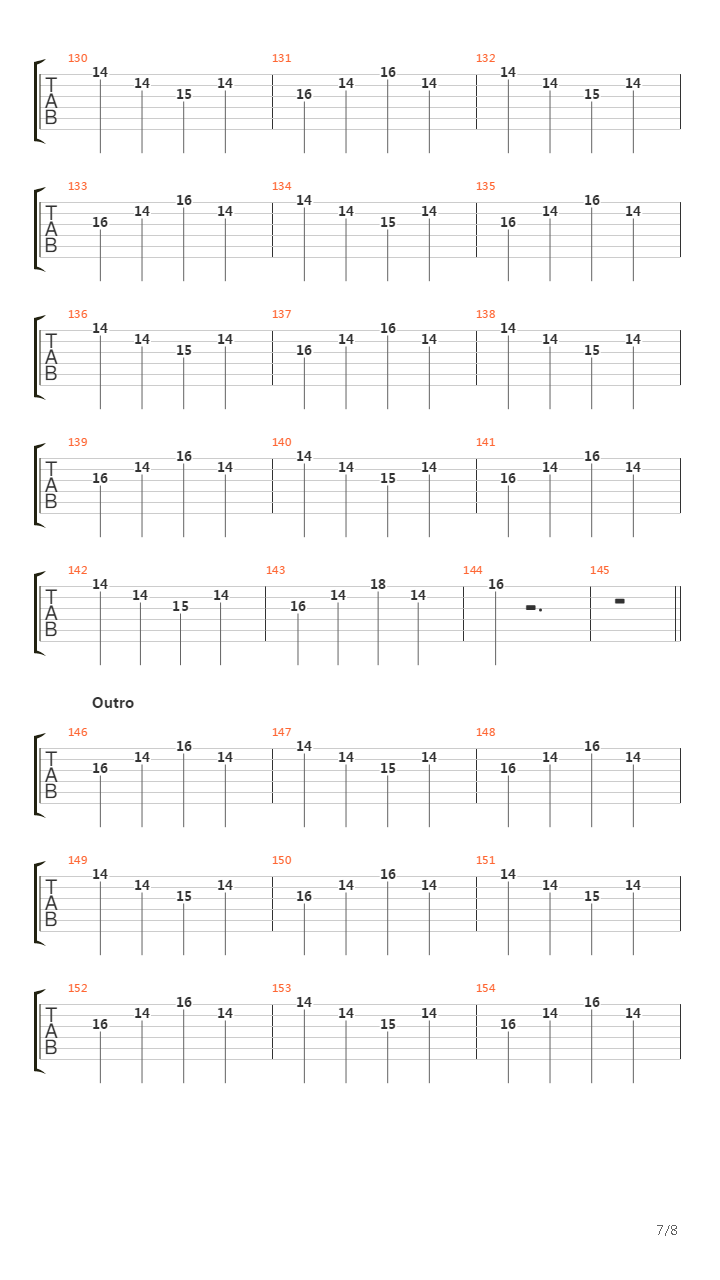 Calc吉他谱