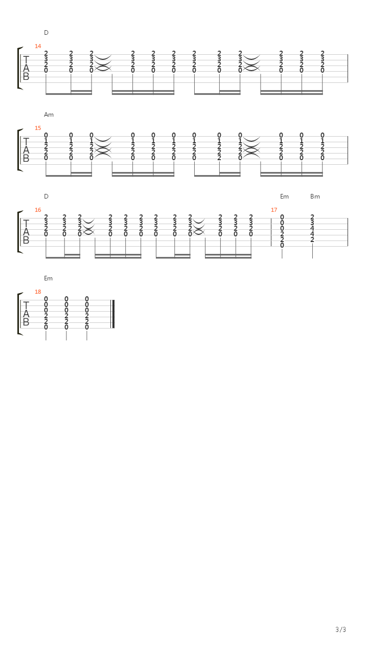 Santiano吉他谱