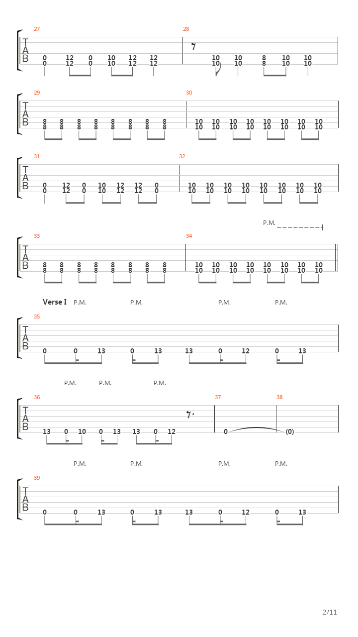 Shells Of Fury吉他谱