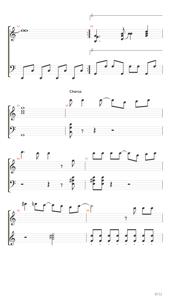 Shining Ray Piano Solo吉他谱