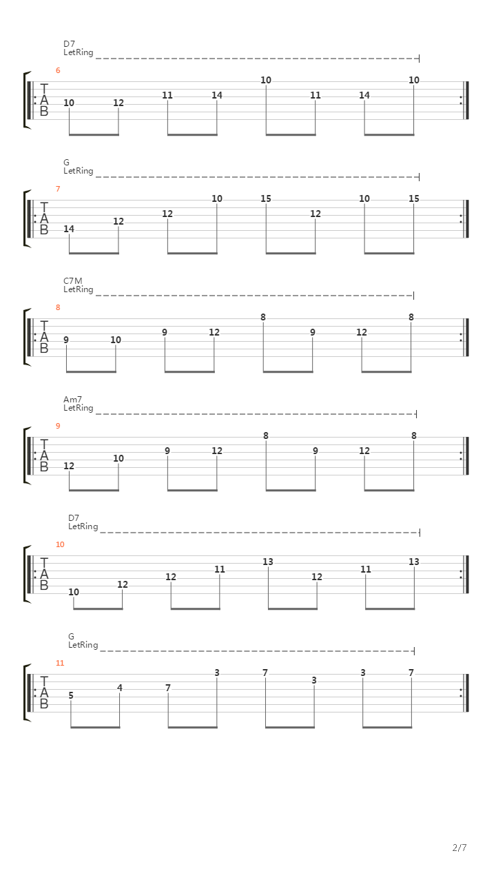 Prelude In C Major吉他谱