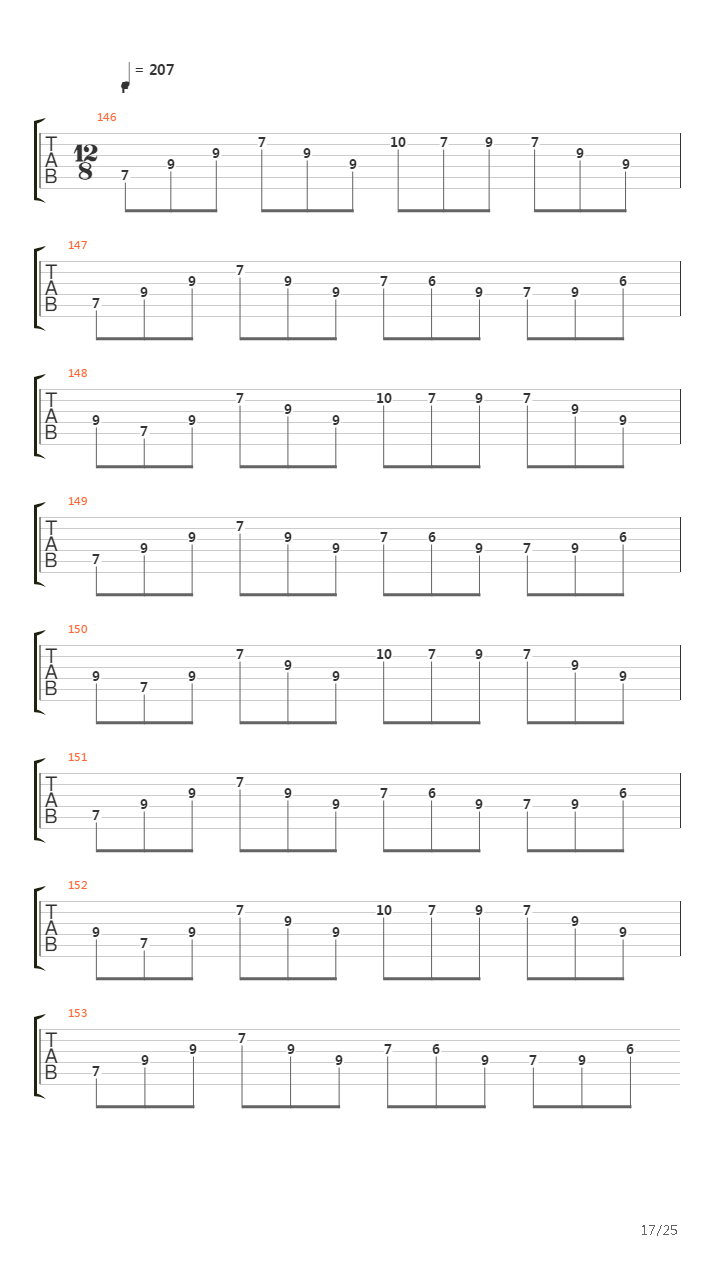 Glasgow Kiss吉他谱