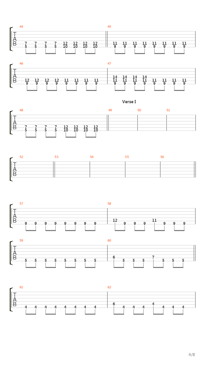 Altergang吉他谱