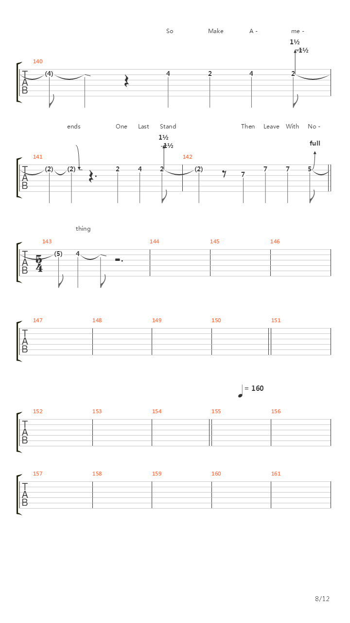 Aeons吉他谱