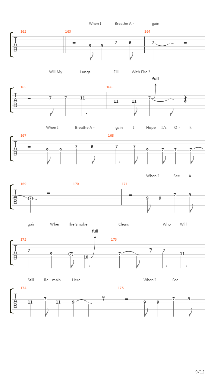 Aeons吉他谱