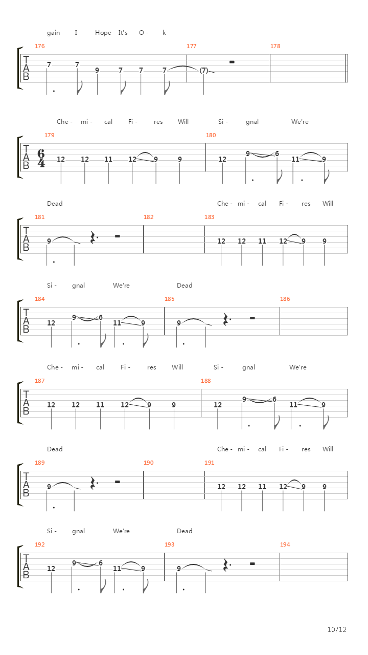 Aeons吉他谱