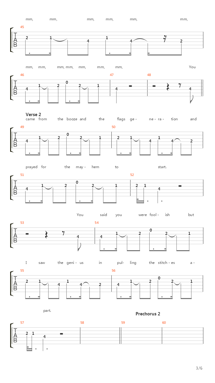 Lets Roll Just Like We Used To吉他谱
