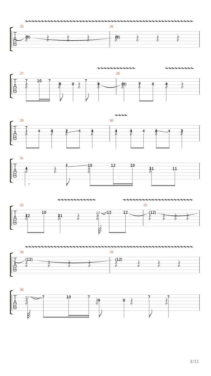 Serein吉他谱