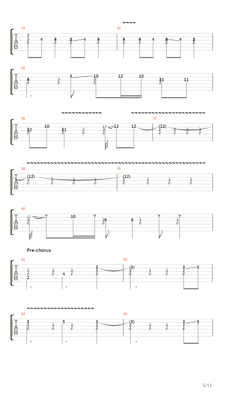 Serein吉他谱