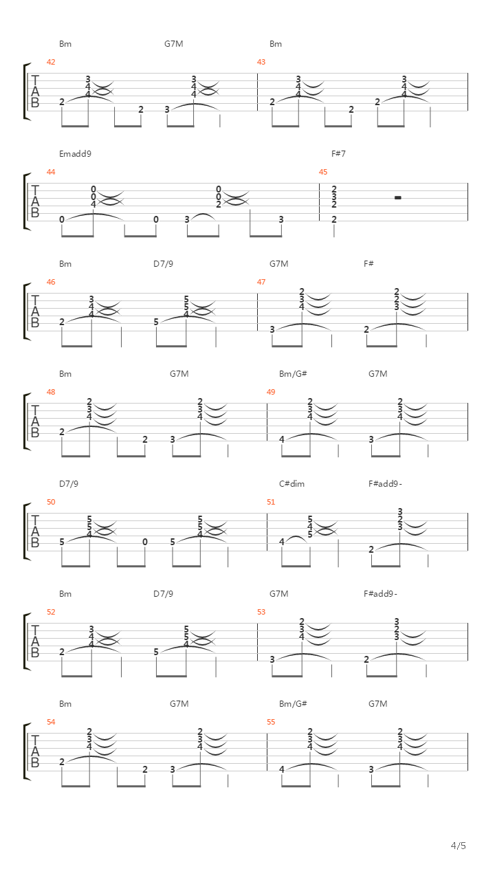 Meu Fado Meu吉他谱