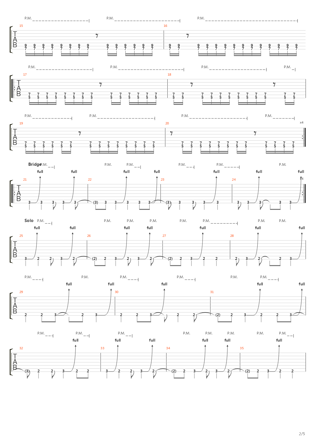 Corridor Of Chameleons吉他谱