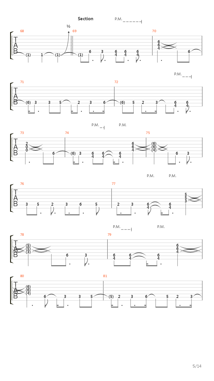 Into Decay吉他谱