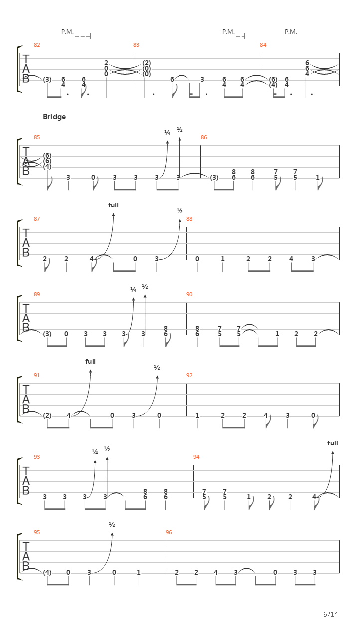 Into Decay吉他谱