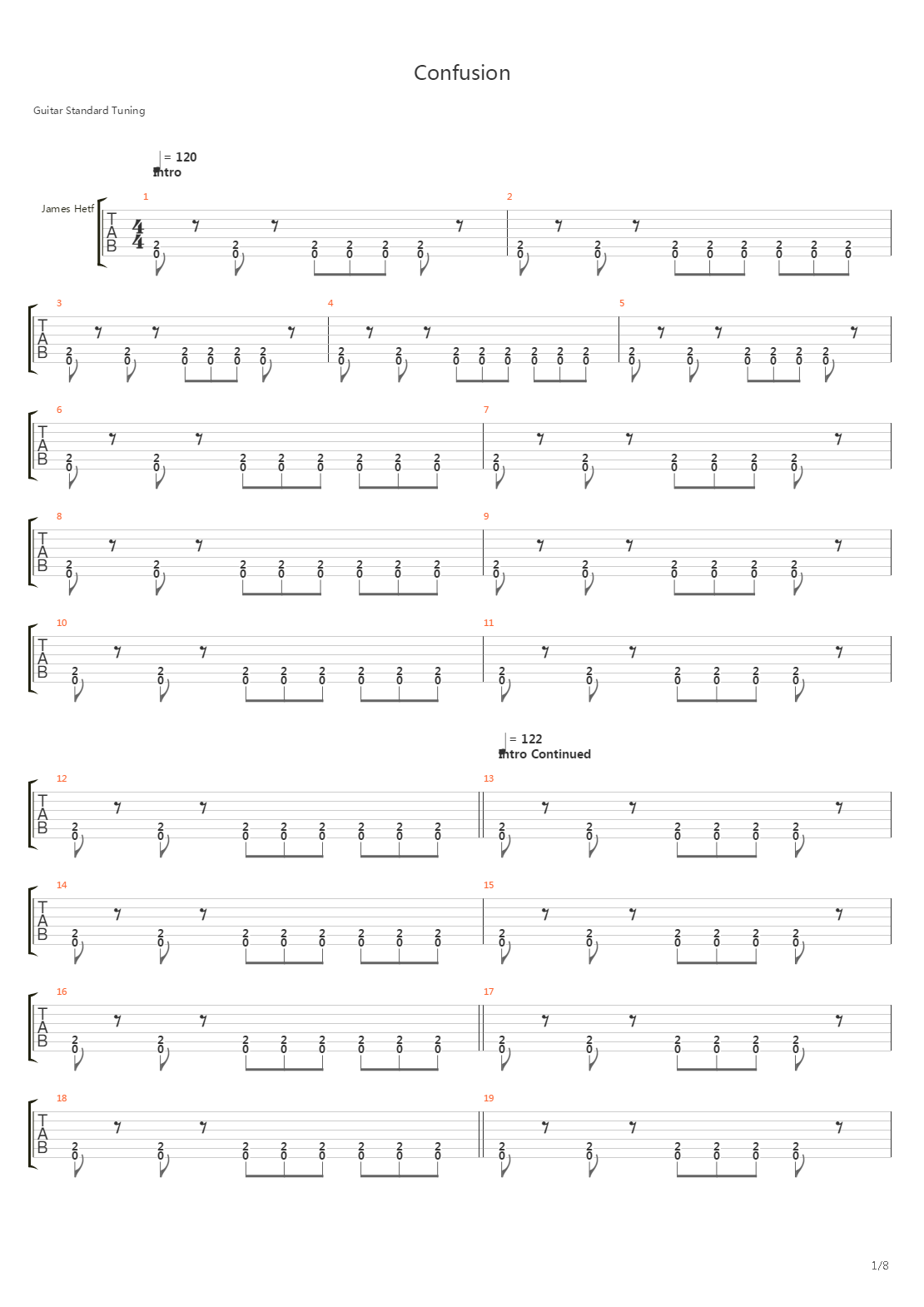 Confusion吉他谱