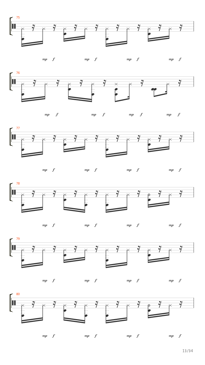 Punkaddidle吉他谱