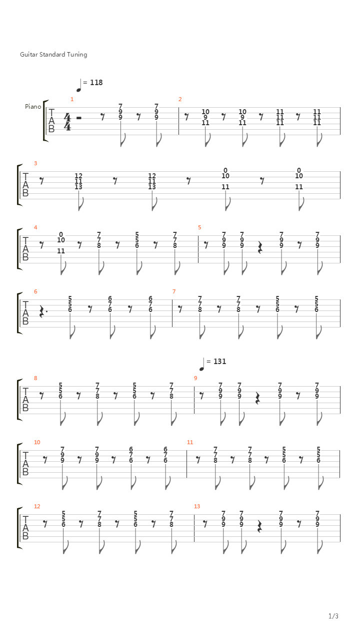 Sailors Hornpipe吉他谱