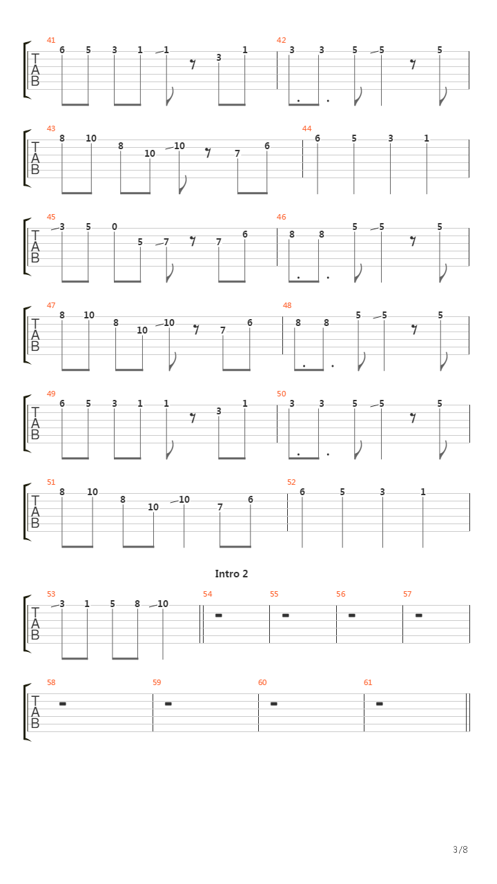 Senbonzakura吉他谱