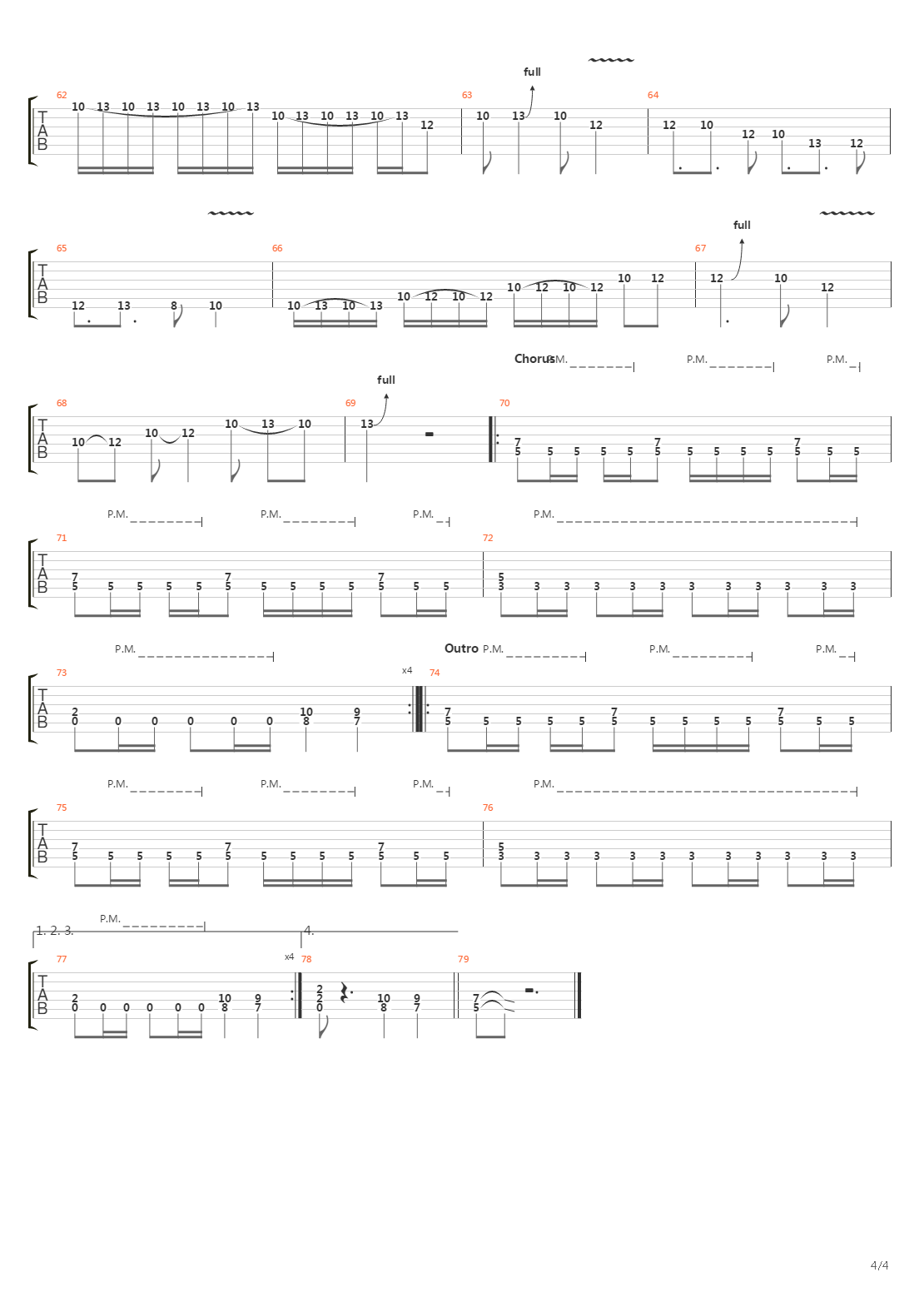 Maldicion De Kcor吉他谱