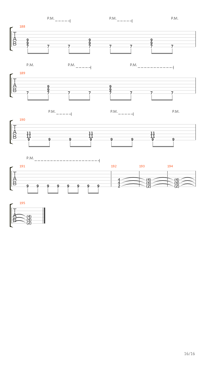 No Turning Back吉他谱