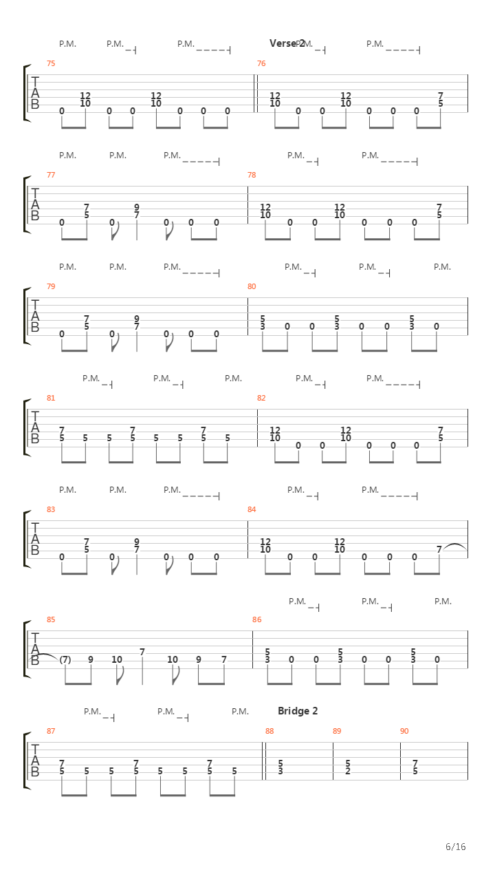 No Turning Back吉他谱